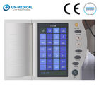 Najlepszy 10-calowy 12-odprowadzeniowy aparat EKG klasy szpitalnej Niższy koszt UN8012 z rejestratorem termicznym
